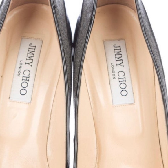 BLACK FRIDAY DEALS 
Jimmy Choo black and gray pumps - Picture 5 of 6